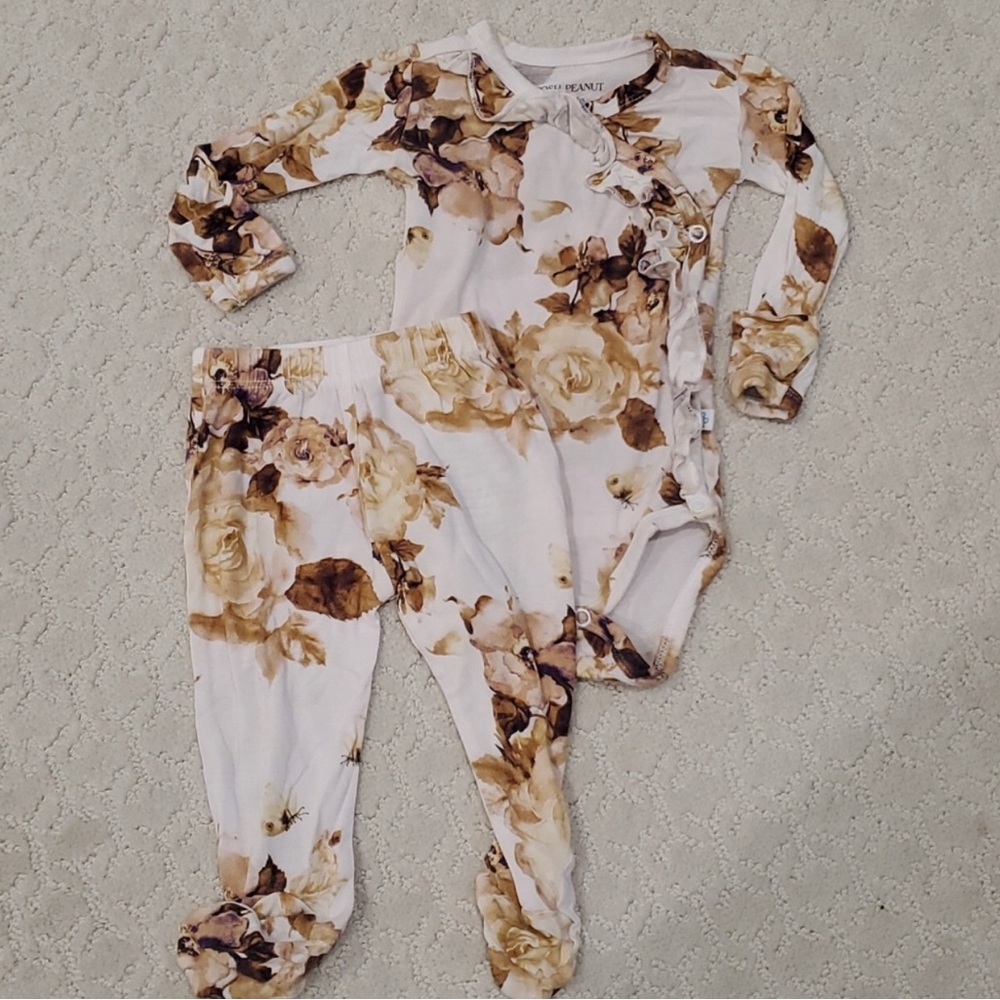 Push peanut kimono set